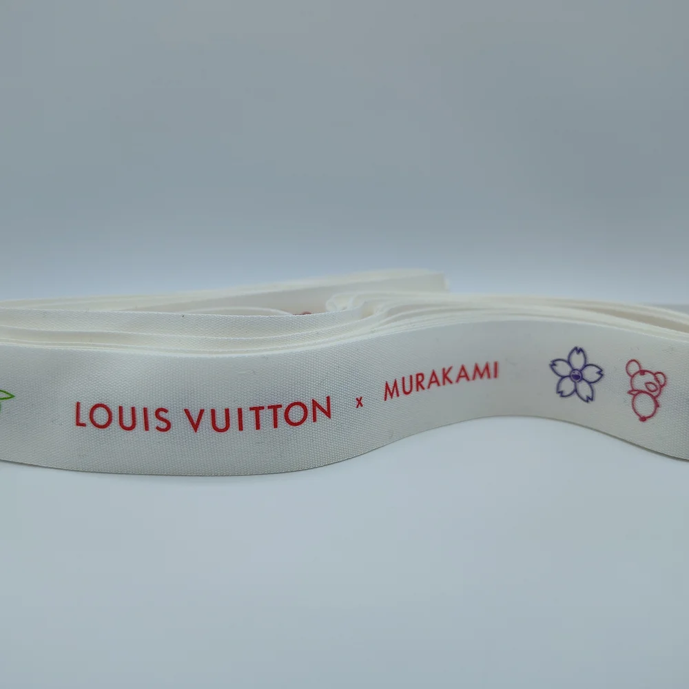 Louis Vuitton × Murakami Cross-Grain Ribbon FIVE (5) Yards - Picture 3 of 5